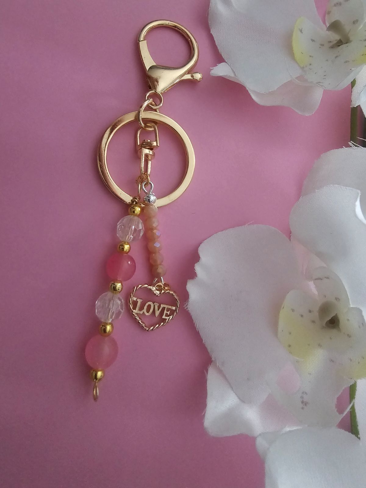 Pink Keychain